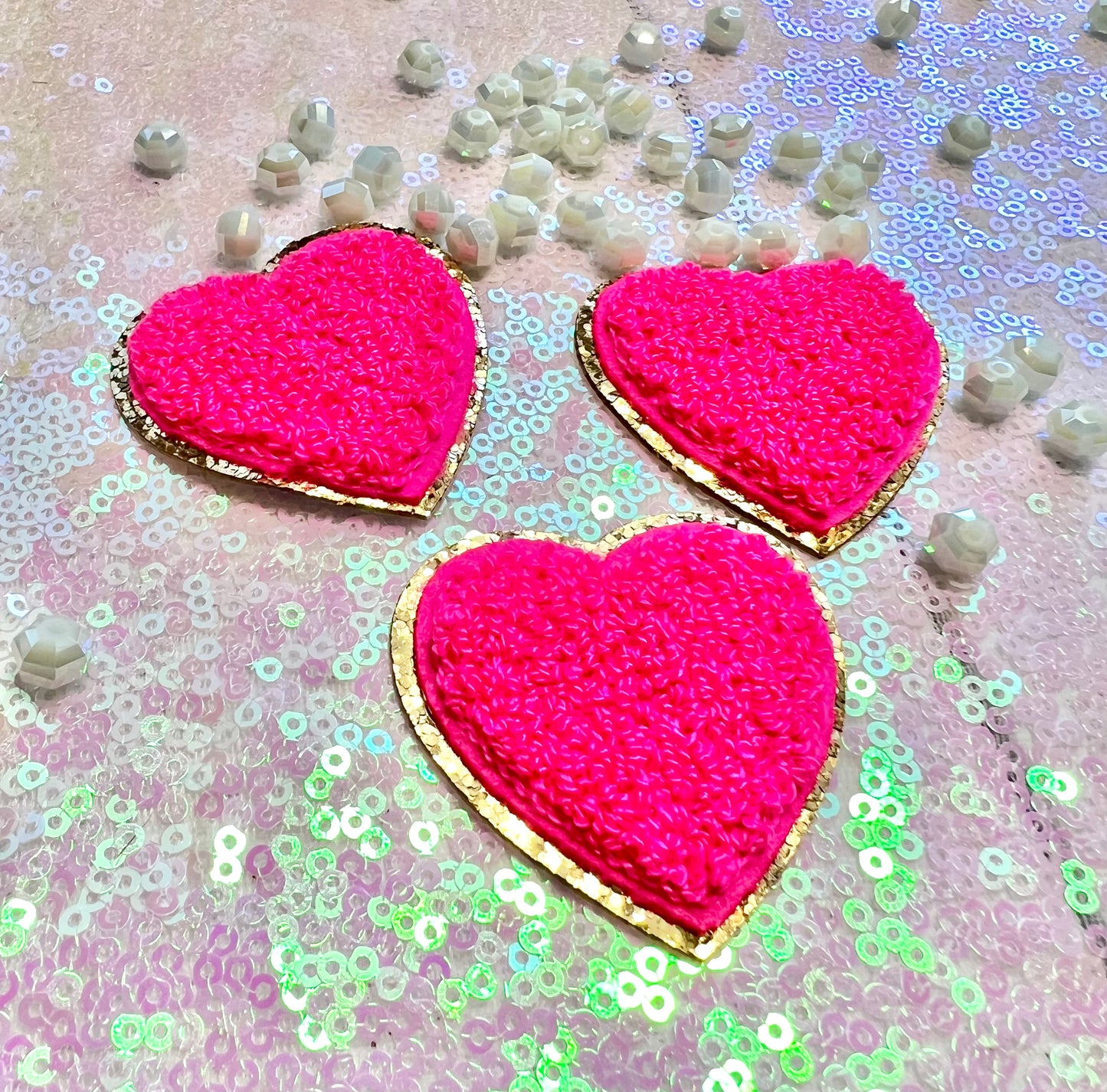 Heart Adhesive Patch